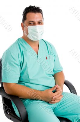 surgeon with face mask