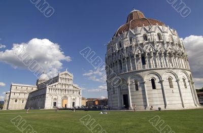 Pisa (Tuscany) - Cathedral and Baptistery
