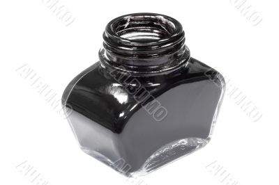 jar of black ink