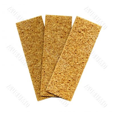 Three crispbreads