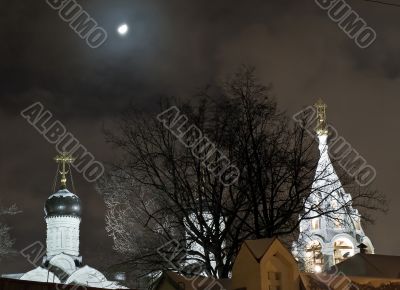 Church night view