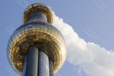 District heating Vienna of Hundertwasser forms