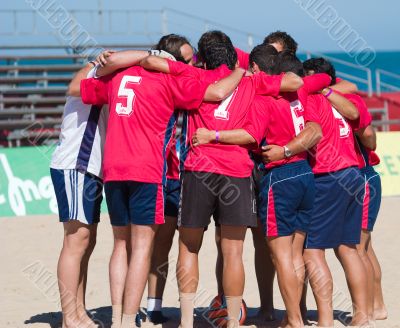Soccer beach
