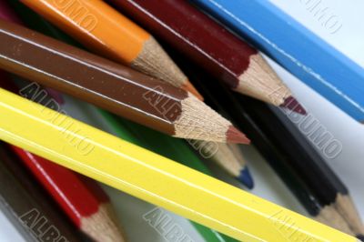 Close-up pencil.