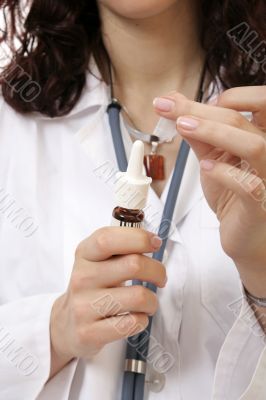 Portrait of a young doctor