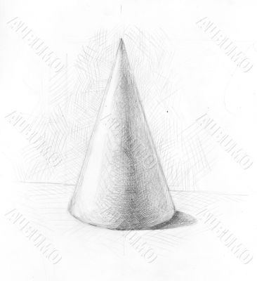 Cone educational sketch