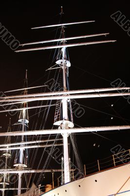 Sailing Ship by Night