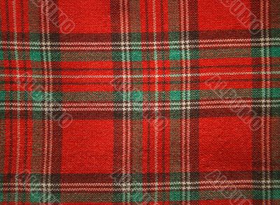 Red checked fabric Red checked fabric