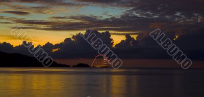 Patong Bay By Night