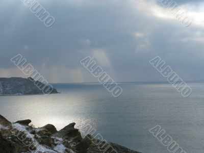 Sea and clouds