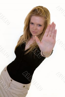 Hand stop