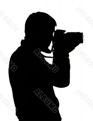 Silhouette of photograph