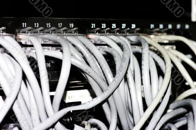 Ethernet Hub with Cat 5 Connectors