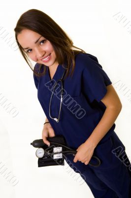 Friendly nurse Friendly nurse
