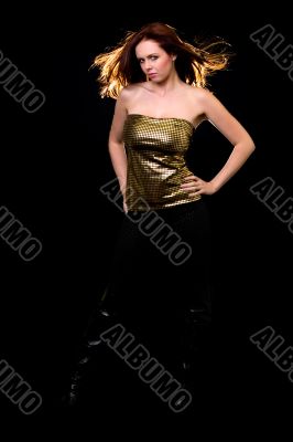 Woman in gold