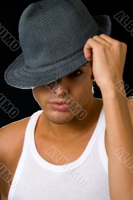 Man in hat Man in hat