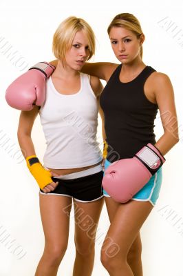 Two sexy boxers