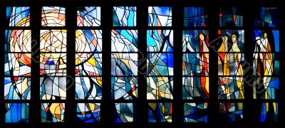 Stained glass window