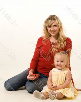 Mom and baby
