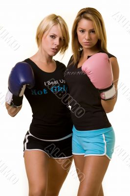 Women boxers