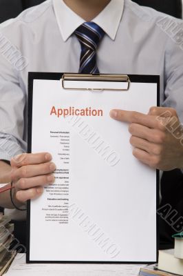 Application job