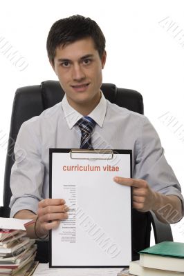 CV for application job