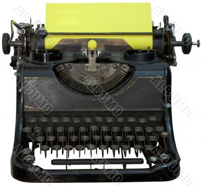 obsolete vintage typewriter