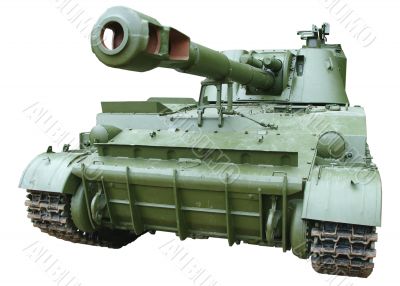 self-propelled armored artillery howitzer