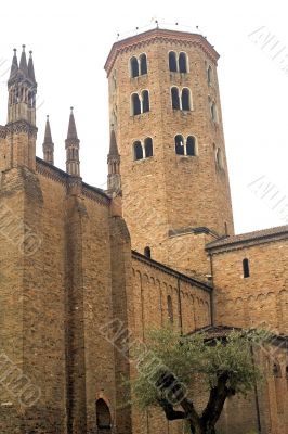 Belfry of ancient church