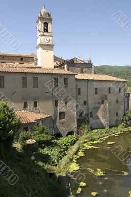 Villafranca in Lunigiana (Tuscany) - Buildings on the river
