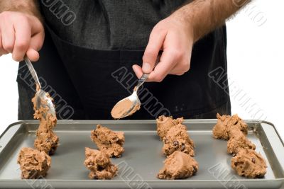 Uncooked Chocolate Chip Cookies