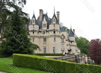 Classic french castle