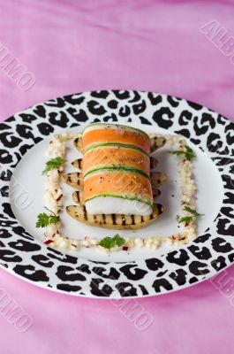 brill wrapped in carrot