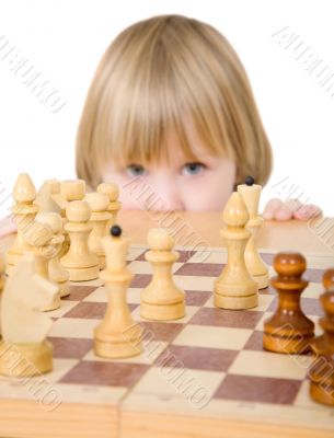 Child ang chess