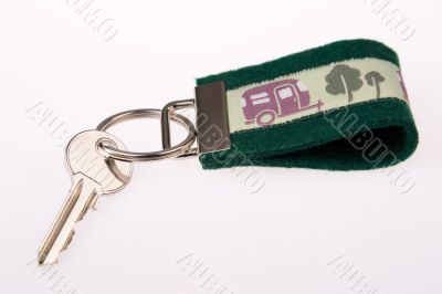 Green key ring