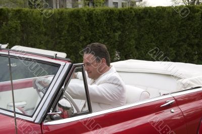 Man Driving Car Man Driving Car