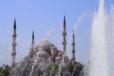 blue minaret