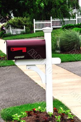 Red Mail Box