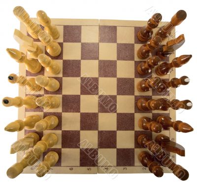 Wooden chess