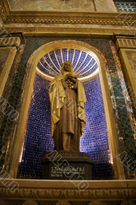 female saint in spanish church female saint in spanish church