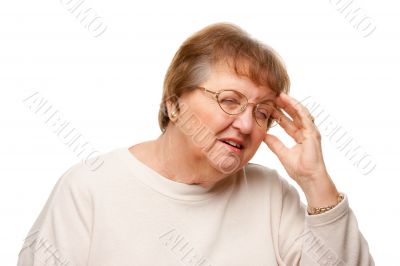 Senior Woman with Aching Head