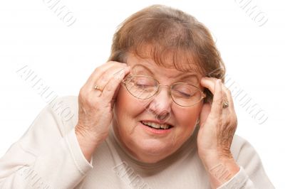 Senior Woman with Aching Head