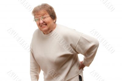 Senior Woman with Backache