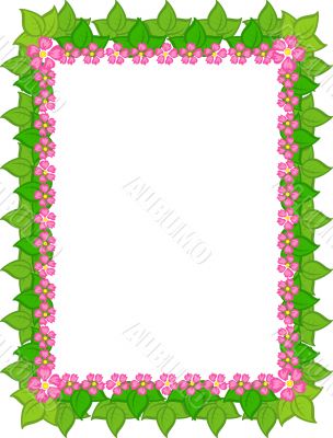 Floral border
