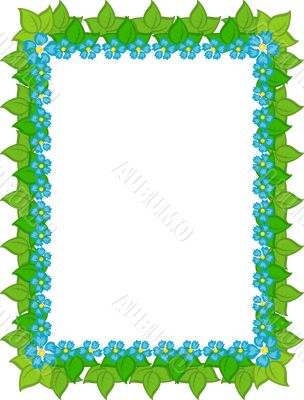 Floral border