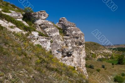 Chalk cliffs