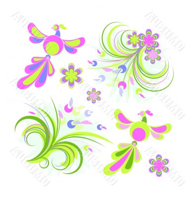 Spring design elements Spring design elements