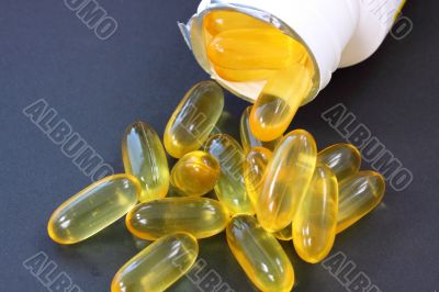 Evening primrose liquid capsules