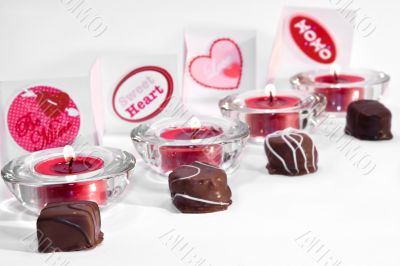 Line of Valentine`s day treats