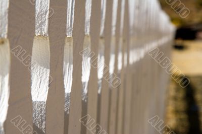 White picket fence White picket fence
